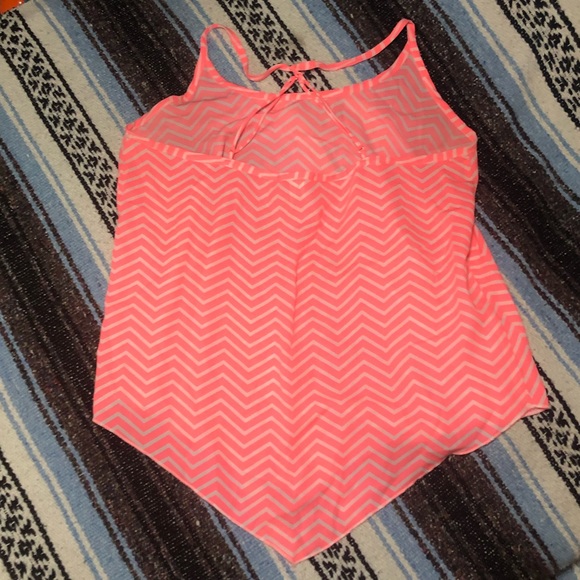 Pink Chevron Tank Top - Picture 4 of 4